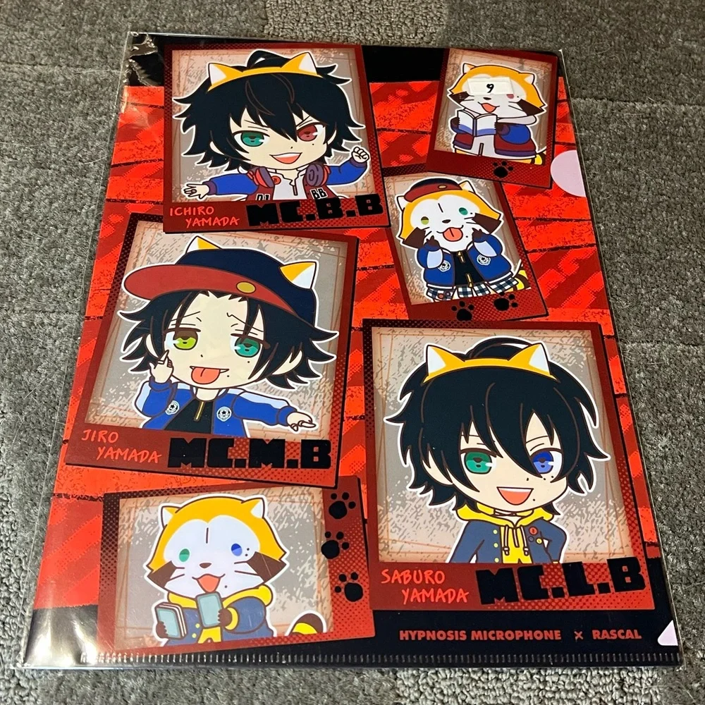 Hypnosis Mic x Rascal Clear File Folder Plastic Anime Japan Exclusive Official - Picture 1 of 7